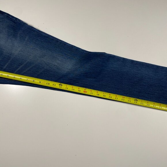 Edwin BLUE TRIP 141722-003 Leather Motif Slim Fit Medium Wash Jeans mens 33x31.5 - Picture 11 of 11